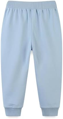 Floral Embroidered Jogger Pants for Toddlers - Comfortable and Stylish