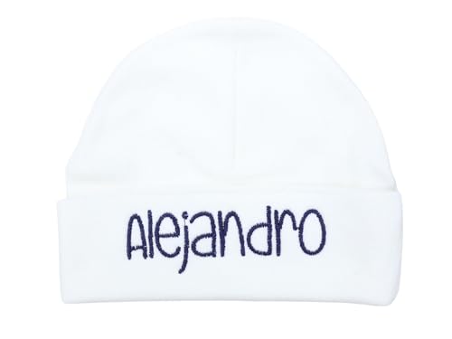 Personalized Baby Boy Beanie Hat Royal embroidery