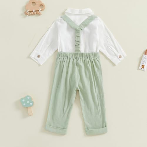 MABABY Baby Boy Romper Set