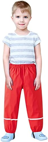 Rainy Day Stay Dry - Waterproof Kids Rain Pants for Toddler and Kids