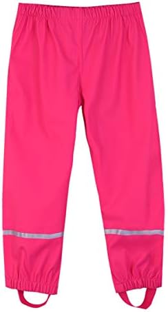 Hiheart Boys Girls Waterproof rain pants - Durable Stylish Stay Dry
