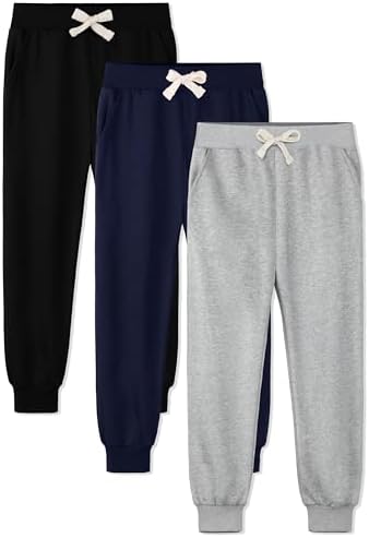 HXP 3-Piece Girls Sweatpants Set