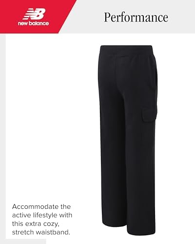 New Balance Girls Soft Cotton Fleece Sweatpants