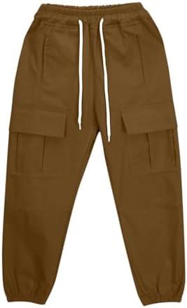 Generic Trendy Cargo Pants for Girls Elastic