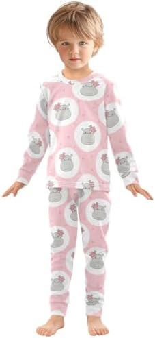 Adorable Long Sleeve Pajama Set for Girls