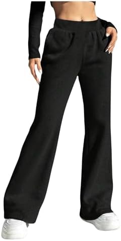 Milumia Flared Leg High Waist Joggers