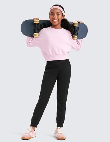 CRZ YOGA Butterlift Girls Joggers - Soft Comfortable