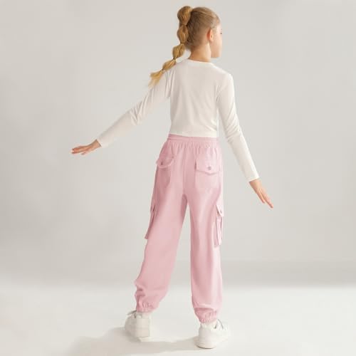 Ninobebe Girls Cargo Jogger Pants