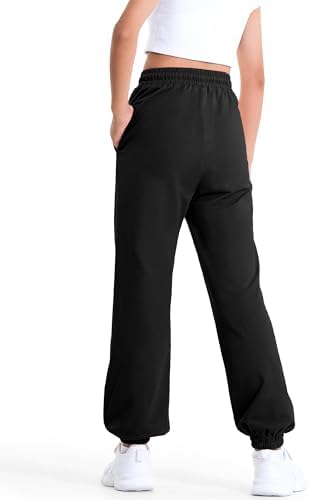 BOOPH Girls Premium Soft Cotton sweatpants 11-12 Years