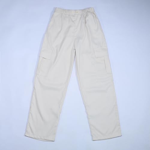 Girls Cargo Jogger Pants High Waist Streetwear