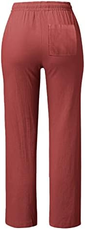 Womens Winter Warm Fleece Joggers Pants with Pockets High Waisted Flare