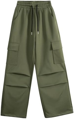 Stylish Wide Leg Cargo Pants for Girls 4-14