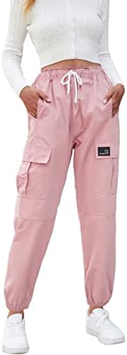 Cromoncent Girls Womens Cargo Pants
