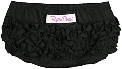 RuffleButts Baby Girls Ruffled Woven Bloomer