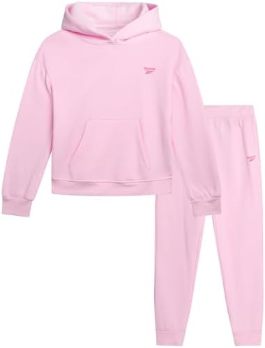 Reebok Girls Jogger Set 2 Piece Hoodie and Sweatpants