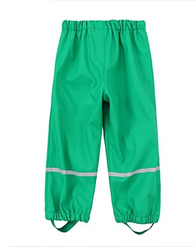 Stain-Resistant Reflective Rainpants for Kids