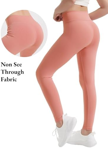 EXARUS 4-Piece Kids Yoga High Waisted Leggings for School Dance