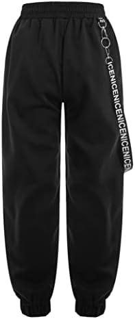 Girls Casual Cargo Jogger Pants Loose Street Jazz Hip Hop Dance Sweatpants