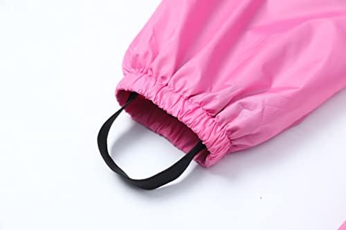Toddlers Rain Pants Waterproof Reflective Rain Wear for Kids