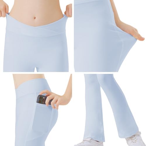 BGCozy Flared Yoga Pants for Girls