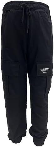 ZUYPSK Kids Cargo Joggers Fun for Boys and Girls
