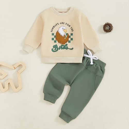 Sundays Are for the Birds - Toddler Boys Outfit Set