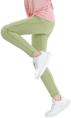 Quick-Dry Gymnastics Leggings Girls Performance Training Pants