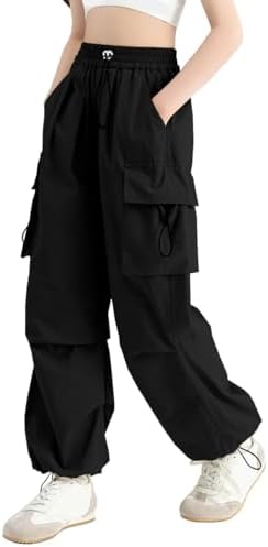 SANGTREE Girls Lightweight Cargo Pants