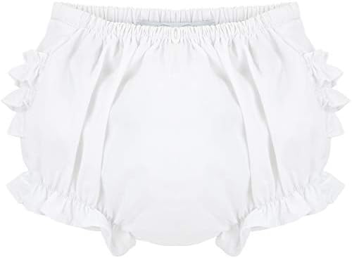 Baby Ruffle Diaper Cover - Ruffled Bloomers for Girls