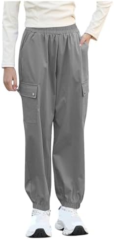 Girls Summer Loose Elastic Waist Sweatpants