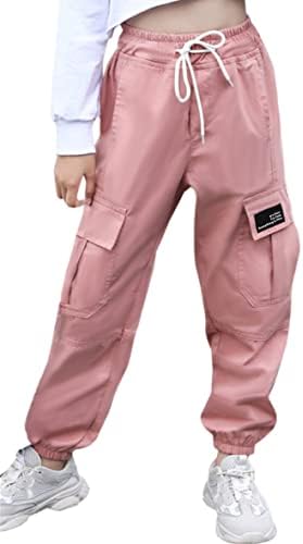 Cromoncent Girls Womens Cargo Pants