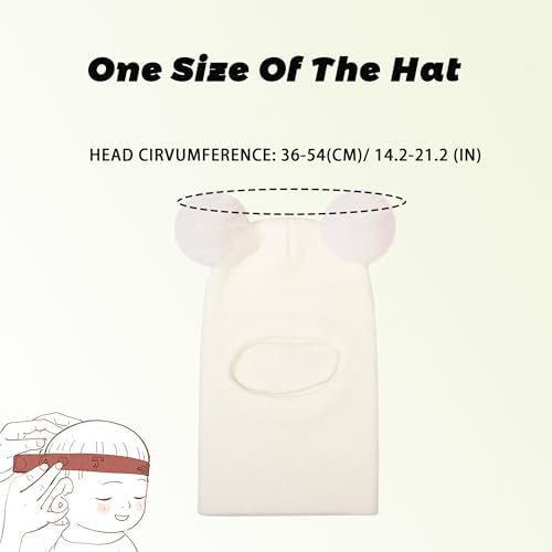 ENBAOHUI Baby Winter Hat Scarf Soft Warm for Kids