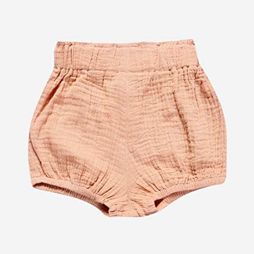 Perfect Fit Baby Girls Ruffle Diaper Cover Soft Cotton Linen Bloomers toddler wellbeing