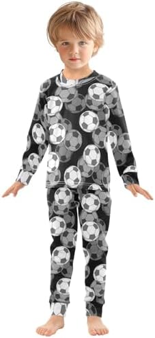 WIFIU 2 Piece Pajama Set for Kids 18M-8Y Soft Cotton Sleepwear