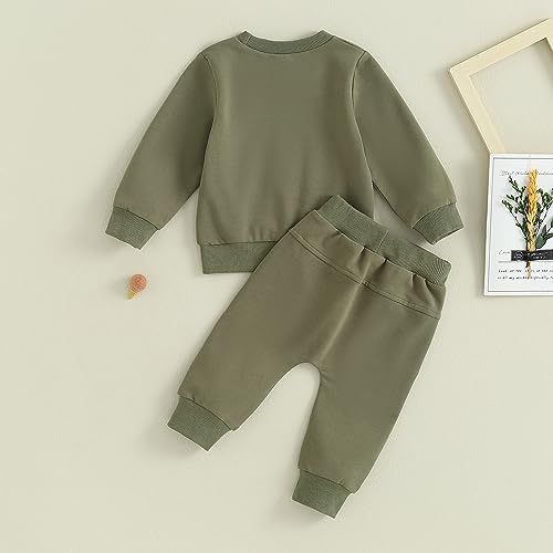 YINGISFITM Fall Baby Boy Outfit Set