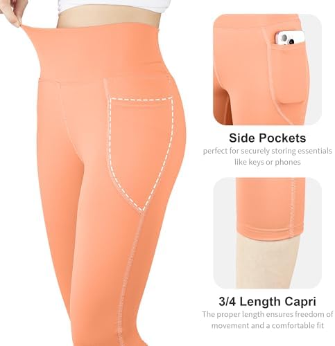 Big Elephant 3-Pack Girls Yoga Leggings