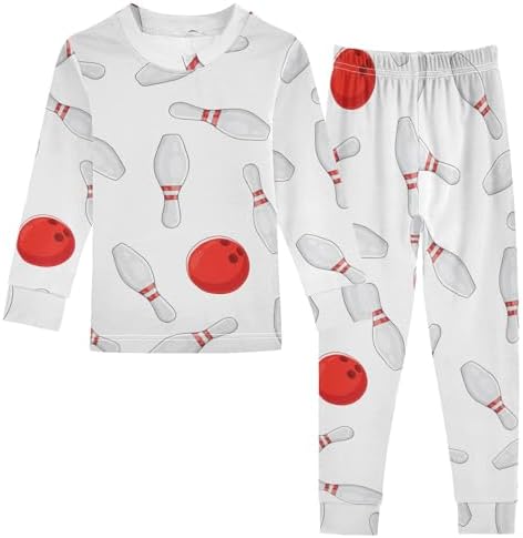 Soft Cotton Pajama Sets Long Sleeve Sleepwear for Girls