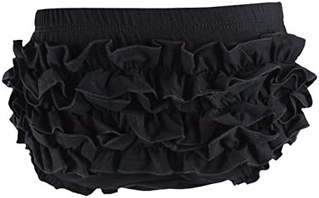 VduanMo Basic Cotton Diaper Cover Baby Bloomers with Ruffle