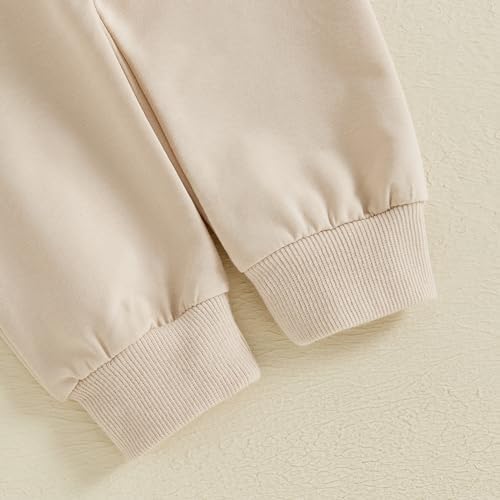 Toddler Halloween pumpkin sweatshirt pants for boys and girls