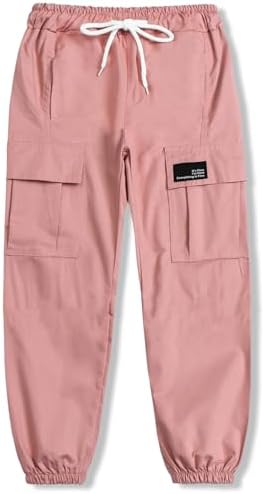Cromoncent Girls Womens Cargo Pants