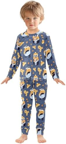 WIFIU Pajama Sets - Soft Cotton Pjs for Kids