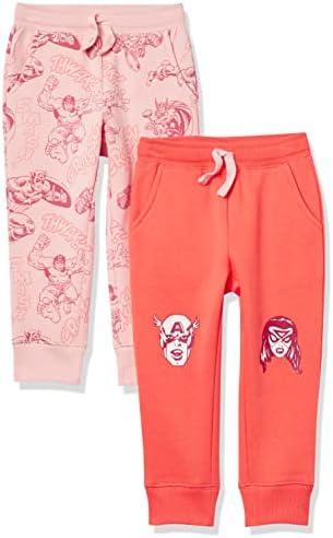Disney Marvel Star Wars Princess Girls Fleece Jogger Set