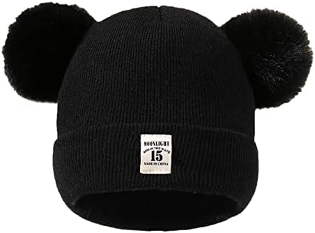 Winter Toddler Beanie Hats Set - Boys Girls