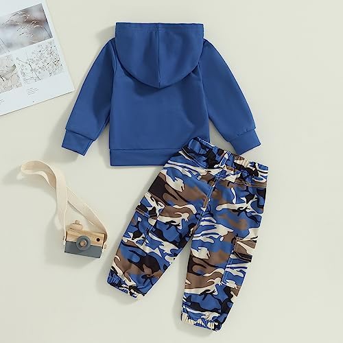 Comfortable Toddler Boys Hoodie Set