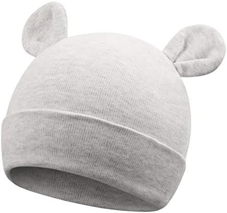 Snug Bear Ear Baby Hat for 0-6 Months