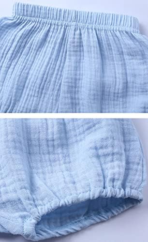 Symunnia 2-Piece Cotton Bloomers for Toddler Girls - Soft lifetime and Fash