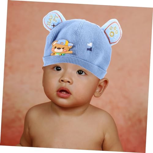 SHOWERORO Unisex Knitted Baby Beanie Hat - Soft and Warm