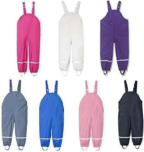 Generic Puddle-Dry Rain B jackets Kids Overalls Mud Pants