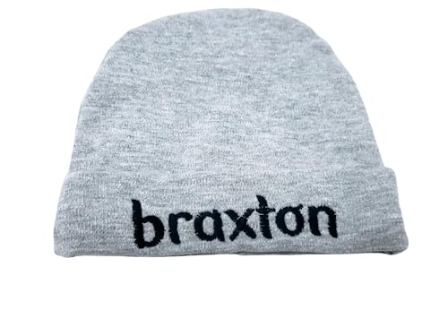 New Baby Boy Embroidery Beanie Hat with Personalized coming home outfit