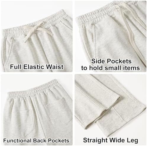 Comfy Wide Leg Sweatpants For Girls
